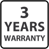 3 Years Warranty