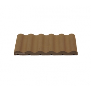 Pflanzplatte Wave Dark Chocolate 5 Stück