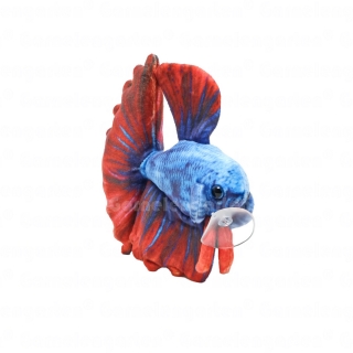 GreenPleco - Betta Red/Blue Plushie