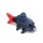GreenPleco - Red Tail Shark Plushie