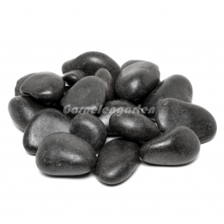 River Pebbles schwarz 1000 gr