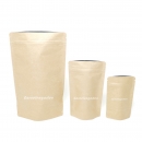 Doypack Kraftpapier 110x185 - 250 ml | 100 Stück