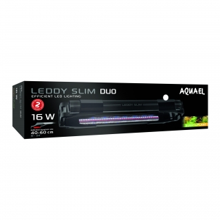 Aquael Leddy Slim 16W Duo Sunny & Plant 40-60 cm schwarz