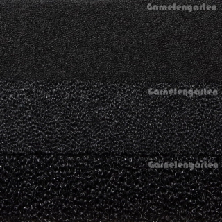 Filtermatte schwarz 50x50 - 2 cm grob - 10 ppi