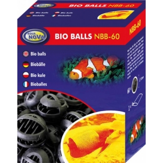 Aqua Nova Bio Balls - 60 Stück | Filtermedium