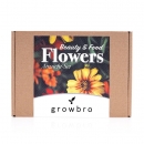 growbro Flower Power - Essbare Blüten Anzucht Set