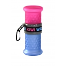 Kiwi Walker Travel Bottle 2in1 - Pink / Blau