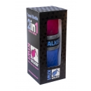 Kiwi Walker Travel Bottle 2in1 - Pink / Blau