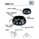 Kiwi Walker Black Bowl | Futter-/Wassernapf