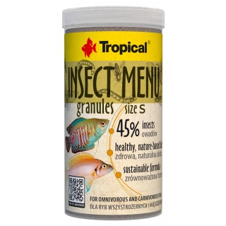 Tropical Insect Menu Granules Size S 250 ml