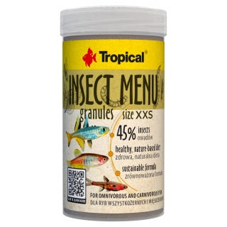 Tropical Insect Menu Granules Size XXS 100 ml