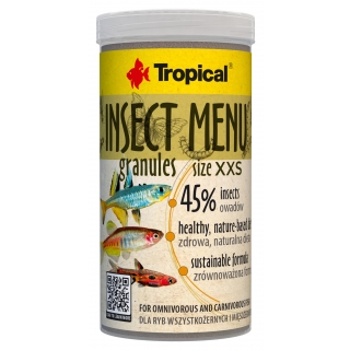 Tropical Insect Menu Granules Size XXS 250 ml