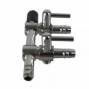 Aqua Nova 2-fach Luftverteiler Metall 4/6 mm
