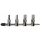 Aqua Nova 4-fach Luftverteiler Metall 4/6 mm