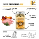 Kiwi Walker Freeze Dried Treat Mix - Chicken + Spinach + Pumpkin
