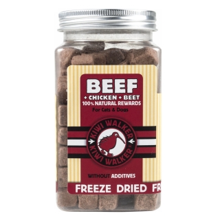 Kiwi Walker Freeze Dried Treat Mix - Beef + Chicken + Beet