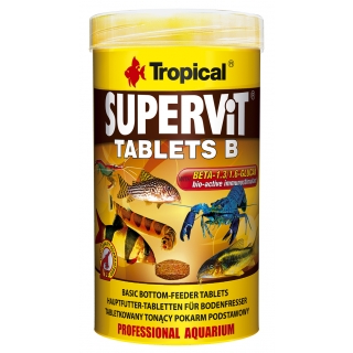 Tropical Supervit Tablets B 250 ml - für Bodenfresser