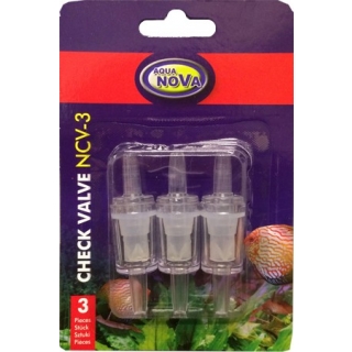 Aqua Nova Rückschlagventil für 4/6 mm | 3er Pack in Blister