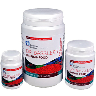 Dr. Bassleer Biofish Food Shrimp Sticks Acai 150 g