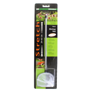 Dennerle Shrimp Net - Bügelform groß - weiß