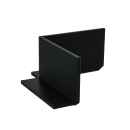 Garnelengarten® Futterecke Corner 5x5 - 3 cm black