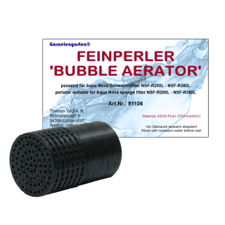 Garnelengarten® Feinperler für Aqua Nova NSF-R200L+R380L