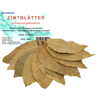 Garnelengarten® Zimtblätter 10 Stück