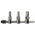 Aqua Nova 3-fach Luftverteiler Metall 4/6 mm