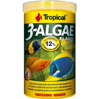 Tropical 3-Algae Flakes Flockenfutter 11 l