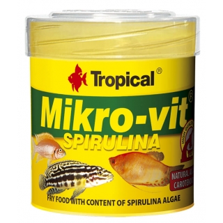 Tropical Microvit Spirulina Staubfutter 50 ml