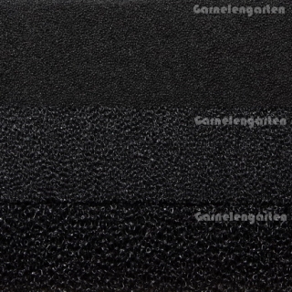 Filtermatte schwarz 50x50 - 5 cm grob - 10 ppi