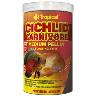 Tropical Cichlid Carnivore Medium Pellet 500 ml