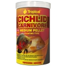 Tropical Cichlid Carnivore Medium Pellet 1 Liter