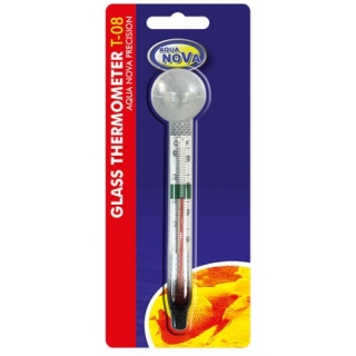 Thermometer aus Glas - Nano white