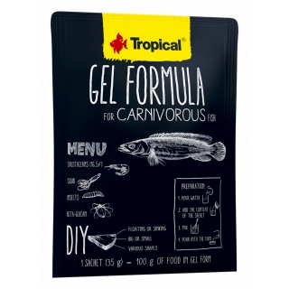 Tropical Gel Formula for Carnivorous Fish 35 g