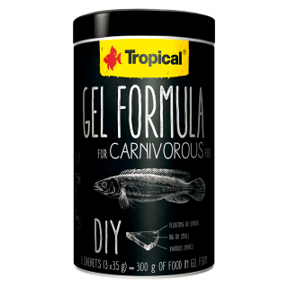 Tropical Gel Formula for Carnivorous Fish 3 x 35 g