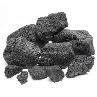 Lavastein schwarz - 1 kg